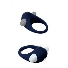 Dream Toys Rings Of Love Stimu Ring - Виброкольцо, 5,5х3,5 см (синий)
