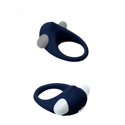 Dream Toys Rings Of Love Stimu Ring - Виброкольцо, 5,5х3,5 см (синий)