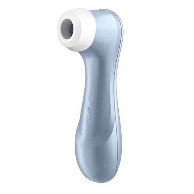 Satisfyer Pro 2 - Вакуумний стимулятор, 16х4 см (голубий)