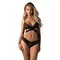 Комплект еротичної білизни Obsessive Blomentis 2-pcs set, XS/S