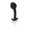 Анальна пробка Boys of Toys Silicone Black Curved Plug - розмір L