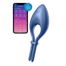 Satisfyer Bullseye - лассо с вибрацией, 4.9х2.5 см (голубой)