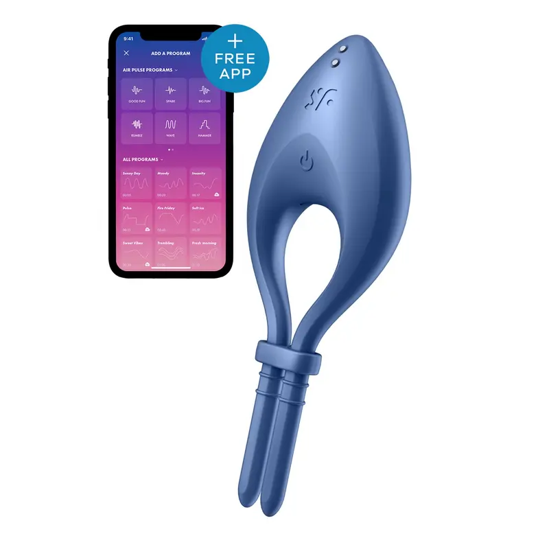 Satisfyer Bullseye - лассо с вибрацией, 4.9х2.5 см (голубой) Satisfyer Bullseye - лассо с вибрацией, 4.9х2.5 см (голубой)