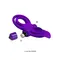 LyBaile Pretty Love Vibro Penis Ring - Ерекційне кільце з вібрацією, 11.3х5.6 см (фіолетовий)
