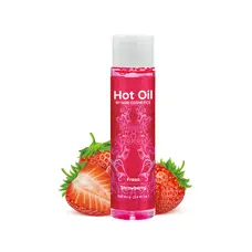 Массажное масло с согревающим эффектом Nuei Hot Oil, 100 мл (клубника)