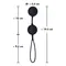 You2Toys Black Velvets вагинальные шарики со смещенным центром тяжести, 3.5 см