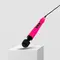 Вібратор мікрофон DOXY Die Cast 3 Hot Pink, дуже потужний, живлення 220В, металевий корпус
