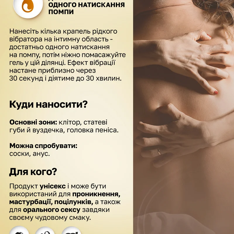 Жидкий вибратор Intt, 15 мл (энергетик)