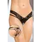 SoftLine Thongs 2438 - Трусики жіночі, S/M (чорний)