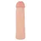 Orion Big White Penis Sleeve - Насадка на член, 22х4.2-4.8 см