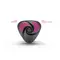 Mystim Heart´s Desire Black Edition - вібратор для клітора з електростимуляцією, 6.7 см (чорний)
