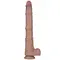 Фаллоимитатор Dual Layered Bendable 16'' Flesh, 40.5 см