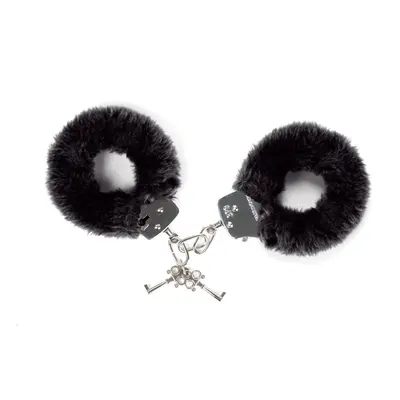 Love To Love ATTACH ME Black – наручники з плюшевим оздобленням
