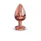 Dorcel Diamond Plug L металева анальна пробка із кристалом, 9.5х4.1 см (чорний)