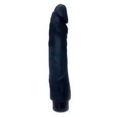 Boss - Real Skin - Вібратор, 22.5х4 см (чорний)