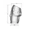 Насадка на член Pretty Love Oskar Penis Thicker Transparent, 6,4 см (прозорий)