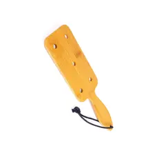 Fetish Tentation Paddle Wide and Short Bamboo - Шльопалка