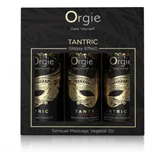 Orgie - TANTRIC - Набор массажного масла с ароматами-афродизиаками, 3х30 мл