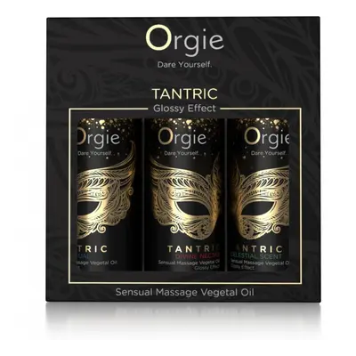 Orgie - TANTRIC - Набор массажного масла с ароматами-афродизиаками, 3х30 мл