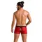 Passion - 046 SHORT PARKER red - Сексуальні чоловічі труси з відкритою попкою, S/M