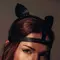 Bijoux Indiscrets MAZE Cat Ears Headpiece Black - Маска кошечки