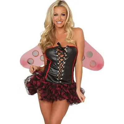 Roma costume - Lil Lady Bug - Костюм Божьей коровки, S/M