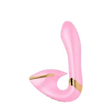Shunga - Soyo Intimate Massager - Вибратор, 17х3.7 см (розовый)