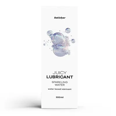 Лубрикант на водной основе Satisfyer Juicy Lubricant Sparkling Water, 300 мл