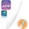 Satisfyer Twirling Joy White - Смарт-вибратор для клитора, 18 см (белый)