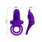 LyBaile Pretty Love Vibro Penis Ring - Ерекційне кільце з вібрацією, 11.3х5.6 см (фіолетовий)