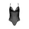 Passion - DELIENA BODY black - Сексуальний боді, XXL/XXXL