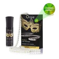 Orgie Pearl Lust Massage набор для интимного массажа гель и бусы, 30 мл