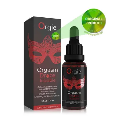 Orgie - Orgasm Drops Kissable - стимулирующая сыворотка для клитора, 30 мл