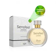 Orgie - Жіноча туалетна вода SENSFEEL + афродизіак, ефективна феромон-технологія, 50 мл