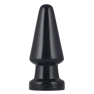 LoveToy King-Sized Anal Shocker - Анальная пробка, 19х7.5 см (черный)