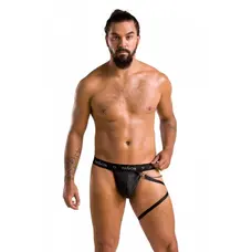 Passion - 058 THONG BILL black - Сексуальні чоловічі стрінги, XXL/XXXL