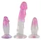 Набор анальных пробок Crystal Clear Anal Training Set, 3 шт