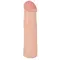 Orion Big White Penis Sleeve - Насадка на член, 22х4.2-4.8 см
