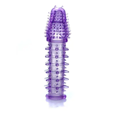 Boss Penis Sleeve Purple - Насадка на пеніс, 13,5 см (фіолетовий)