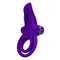LyBaile Pretty Love Vibro Penis Ring - Ерекційне кільце з вібрацією, 11.3х5.6 см (фіолетовий)