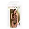 Penthouse First Lady - Бодистокинг с высоким кружевным воротником, XL (чёрный)