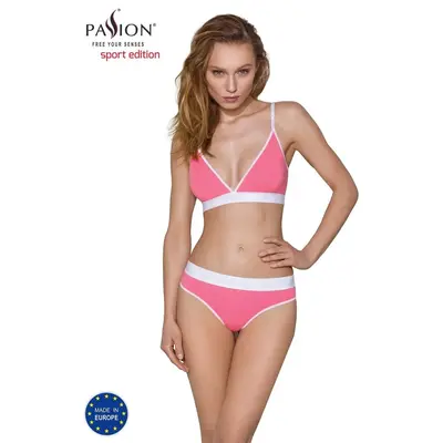 Passion PS007 Top - Спортивний топ із подвійними бретелями, XL (рожевий)