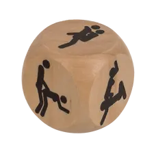 Kama Sutra Wooden Dice - Дерев'яний кубик, 3x3 см
