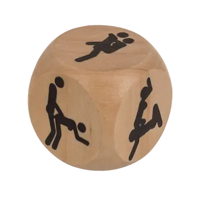 Kama Sutra Wooden Dice – Деревянный кубик, 3x3 см