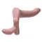 Подвійний страпон Strap U Plena II Double Penetration Adjustable Strap on, 17,8 см