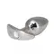 Pillow Talk Sneaky Luxurious Stainless Steel Anal Plug - Анальна пробка, 6х2.5 см