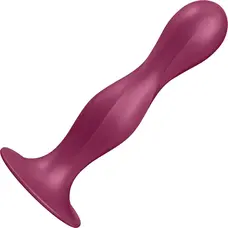 Фалоімітатор Satisfyer Double Ball-R Red, 16.5 см