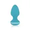 Cala Azul - Blanca Vibrating anal plug - Анальная вибропробка, 8,3 см (бирюзовый)