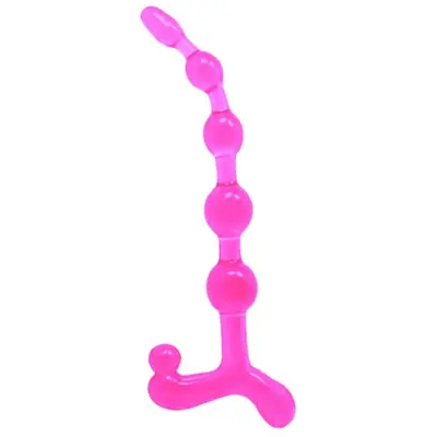 Анальная цепочка Bendy Twist 8", 20 см