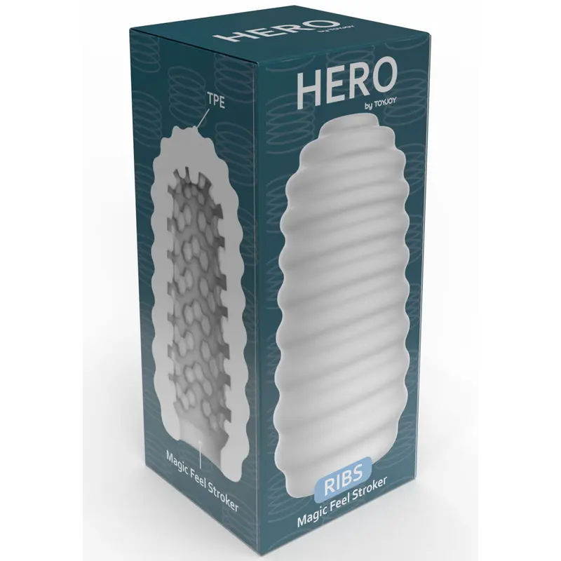 Мастурбатор ToyJoy Hero Medium Ribs Мастурбатор ToyJoy Hero Medium Ribs
